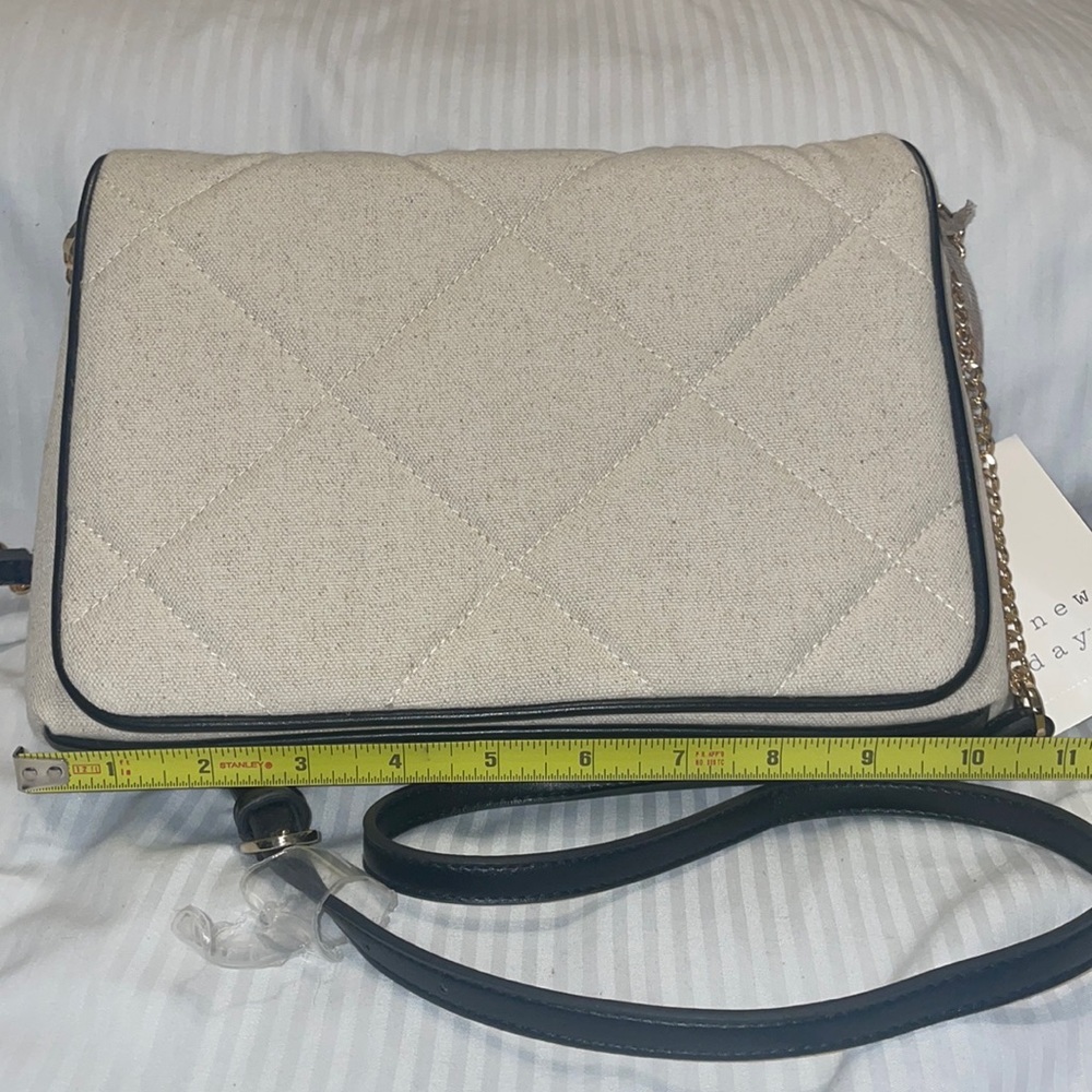 A New Day Brand, Beige & Black, Crossbody